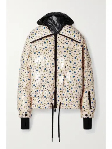 Moncler Genius + 3 Moncler Grenoble Printed Quilted Down Ski Jacket | Thumbnail 1 Moncler Genius + 3 Moncler Grenoble Printed Quilted Down Ski Jacket | Thumbnail 1