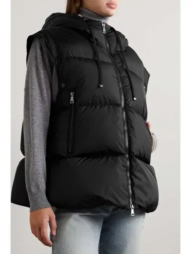 Moncler Asaret Convertible Hooded Quilted Shell Down Jacket | Thumbnail 6