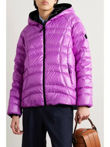 Moncler Narlay Hooded Quilted Ripstop Down Jacket | Thumbnail 3