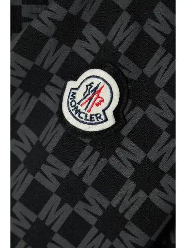 Moncler Printed Cotton Hoodie | Thumbnail 4 Moncler Printed Cotton Hoodie | Thumbnail 4