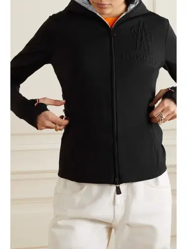 Moncler Grenoble Embossed Jersey Hoodie | Thumbnail 3 Moncler Grenoble Embossed Jersey Hoodie | Thumbnail 3