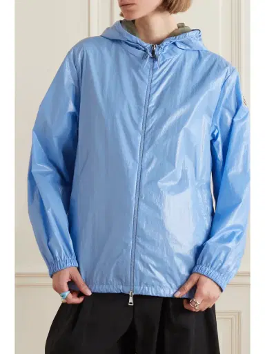 Moncler Wuisse Hooded Coated Cotton-blend Jacket | Thumbnail 3
