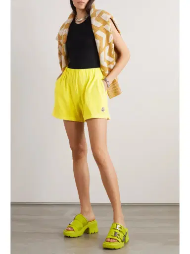 Moncler Cotton-blend Terry Shorts | Thumbnail 2