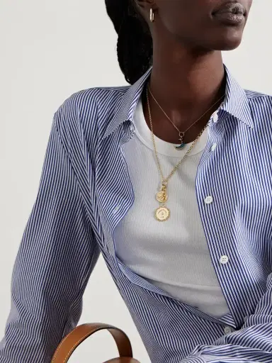 Foundrae Pause + Balance Medium Mixed Belcher Story 18-karat Gold Diamond Necklace | Thumbnail 5 Foundrae Pause + Balance Medium Mixed Belcher Story 18-karat Gold Diamond Necklace | Thumbnail 5