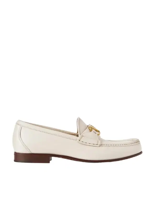 Vlogo Signature Embellished Leather Loafers
