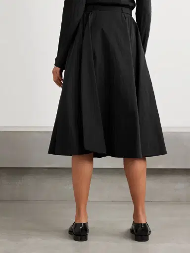 Moncler Crinkled-shell Midi Skirt | Thumbnail 4 Moncler Crinkled-shell Midi Skirt | Thumbnail 4