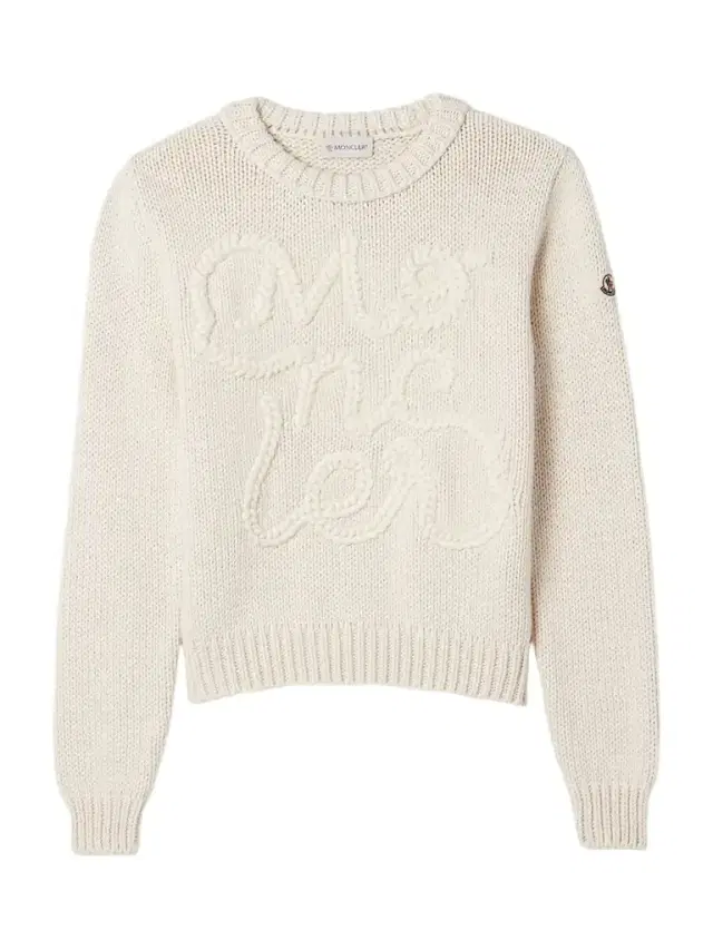 Moncler Embroidered Cotton Sweater