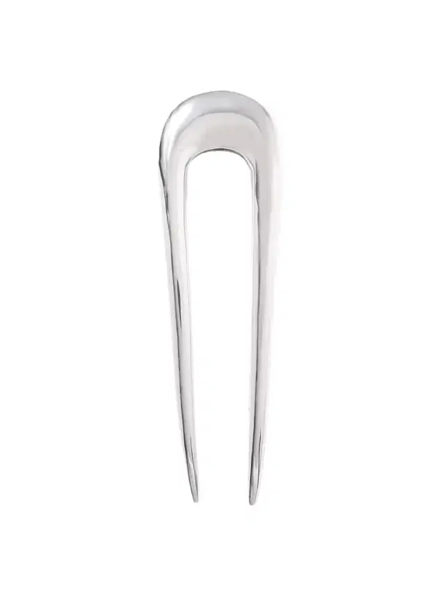 The Frida Silver-plated Hair Pin