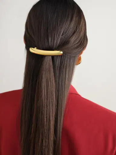 LIÉ STUDIO The Molly Gold-plated Hair Clip | Thumbnail 2