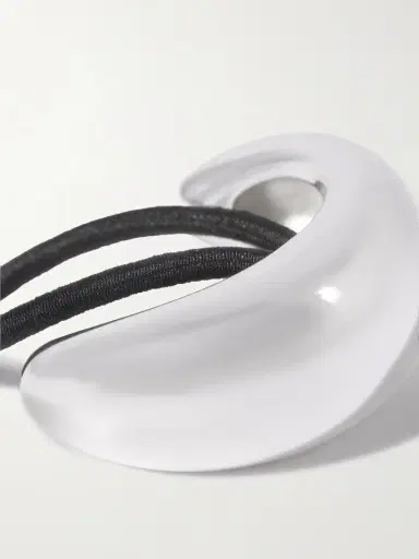 LIÉ STUDIO The Thea Silver-plated Hair Tie | Thumbnail 3 LIÉ STUDIO The Thea Silver-plated Hair Tie | Thumbnail 3