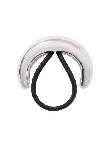 LIÉ STUDIO The Thea Silver-plated Hair Tie | Thumbnail 1 LIÉ STUDIO The Thea Silver-plated Hair Tie | Thumbnail 1