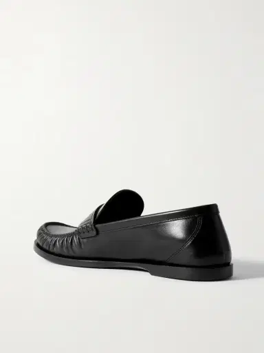 Saint Laurent Laurent Glossed-leather Loafers | Thumbnail 3 Saint Laurent Laurent Glossed-leather Loafers | Thumbnail 3