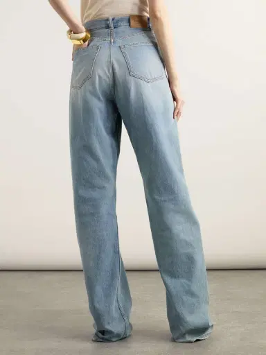 Saint Laurent High-rise Wide-leg Jeans | Thumbnail 4