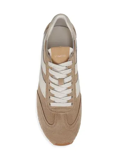 Vince Women's Oasis Runner Suede & Leather Sneakers | Thumbnail 4