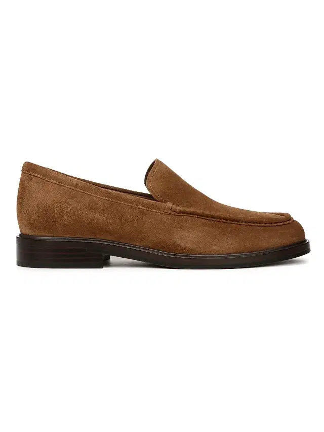 Vince Men's Rafael Suede Loafers - Vicuna Brown