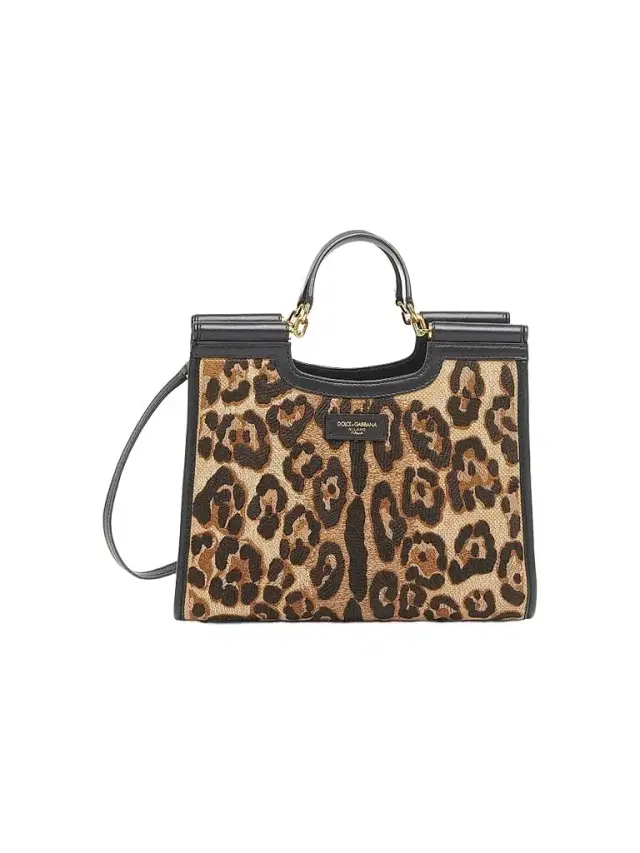 Women's  Sicily Leopard Shopper Tote - Leopard