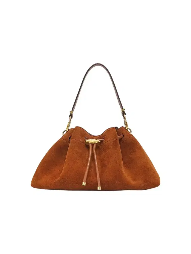 Jimmy Choo Women's Cinch Suede Bucket Bag - Tan Gold