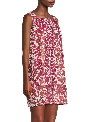 Lilly Pulitzer Women's Ella Shift Dress - Coconut - Size 12 | Thumbnail 4 Lilly Pulitzer Women's Ella Shift Dress - Coconut - Size 12 | Thumbnail 4