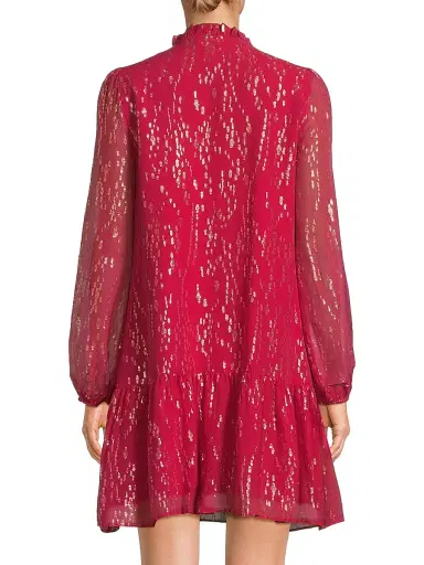 Lilly Pulitzer Women's Evaline Silk Dress - Malbec Red - Size 2 | Thumbnail 5