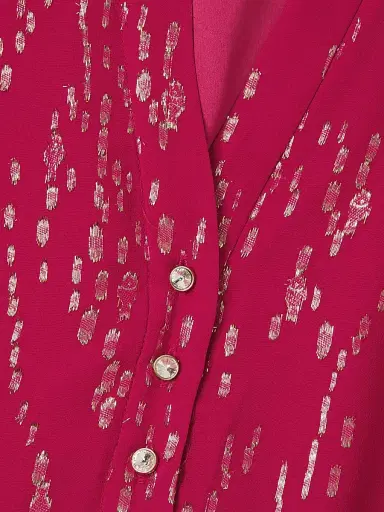 Lilly Pulitzer Women's Evaline Silk Dress - Malbec Red - Size 2 | Thumbnail 6