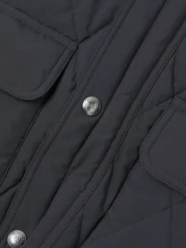 Ralph Lauren Purple Label Men's Carleton Quilted Down Vest - Classic Chairman Navy - Size XXL | Thumbnail 6