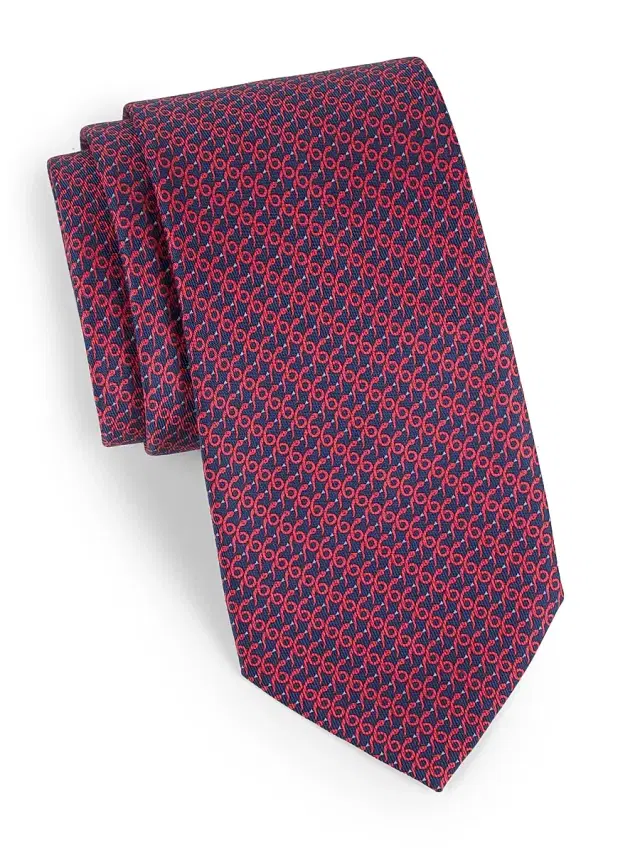 Men's Mamba Snake Tie - Blue Scuro