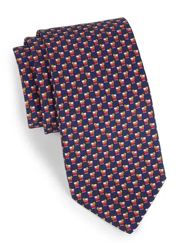 Ferragamo Men's Zenzero Cocktail Tie | Thumbnail 1 Ferragamo Men's Zenzero Cocktail Tie | Thumbnail 1