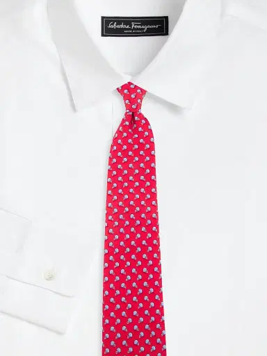 Ferragamo Men's Zona Silk Tie | Thumbnail 2