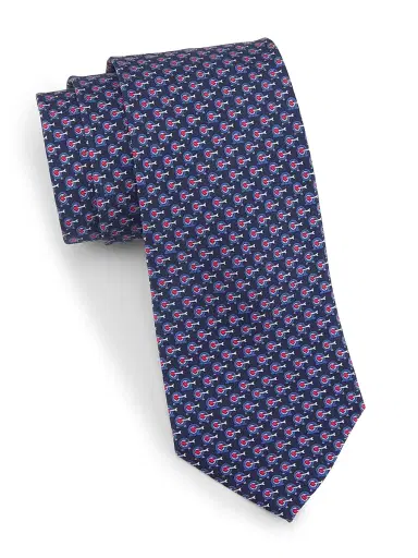 Ferragamo Men's Zum Silk Tie | Thumbnail 1
