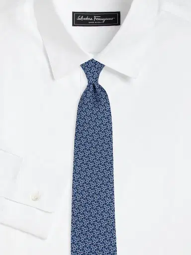 Ferragamo Men's Zeffiro Gancini Tie | Thumbnail 2