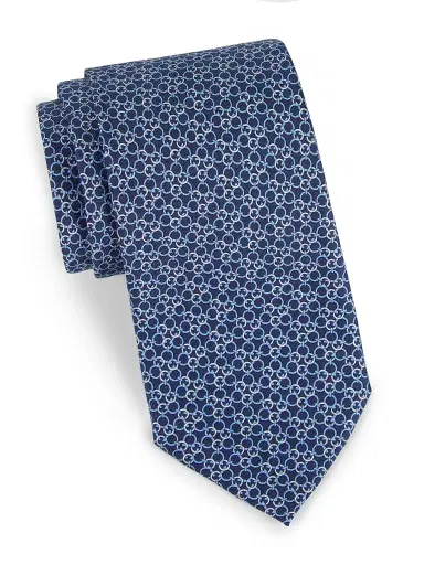 Ferragamo Men's Zeffiro Gancini Tie | Thumbnail 1