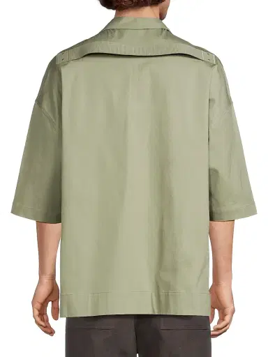 Rick Owens Men's Camicia Tommy Shirt | Thumbnail 5 Rick Owens Men's Camicia Tommy Shirt | Thumbnail 5