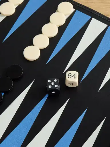 Smythson Panama Printed Textured-leather Backgammon Roll | Thumbnail 3