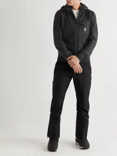 Moncler Grenoble Shell-Trimmed Wool-Blend Hooded Ski Jacket - Men | Thumbnail 2 Moncler Grenoble Shell-Trimmed Wool-Blend Hooded Ski Jacket - Men | Thumbnail 2