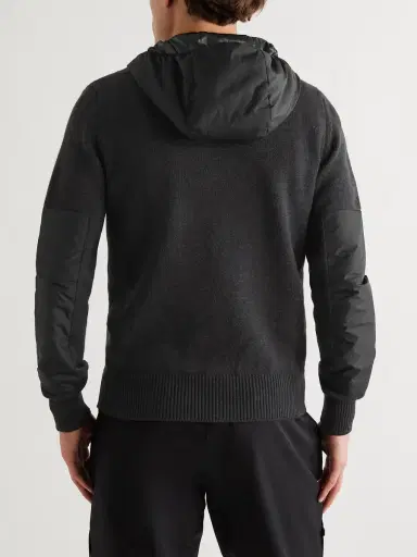 Moncler Grenoble Shell-Trimmed Wool-Blend Hooded Ski Jacket - Men | Thumbnail 4 Moncler Grenoble Shell-Trimmed Wool-Blend Hooded Ski Jacket - Men | Thumbnail 4