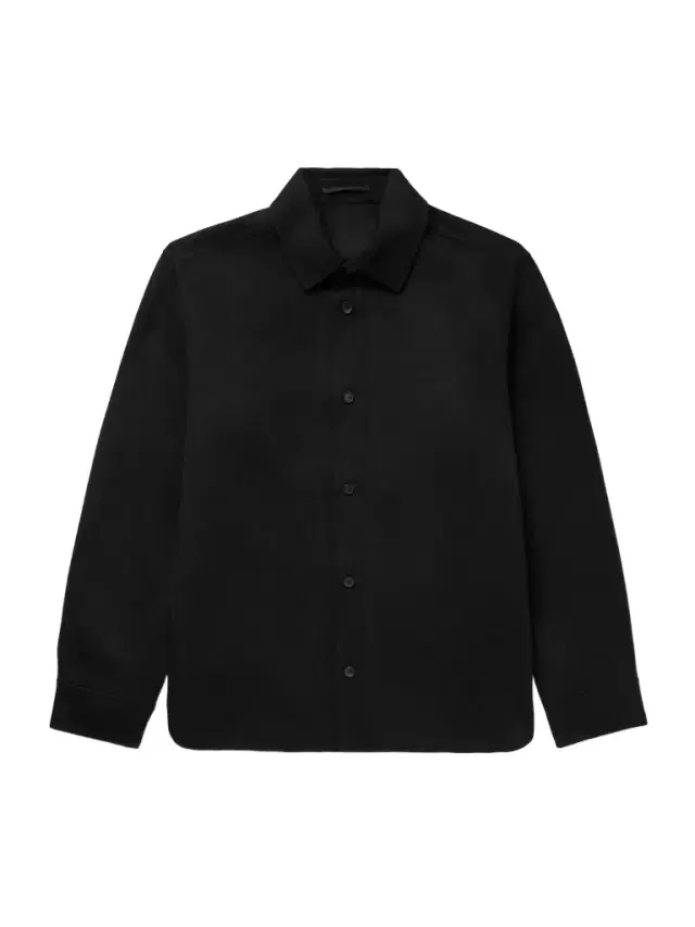 MR P. Double-Faced Wool and Cashmere-Blend Felt Overshirt - Men
