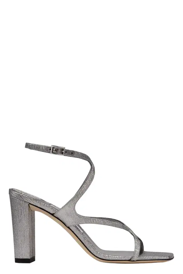 Jimmy Choo Azie 85 Sandal - Platinum