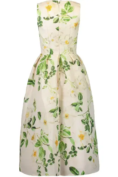 MONIQUE LHUILLIER Sleeveless Day Dress | Thumbnail 5
