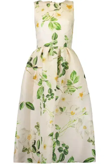 MONIQUE LHUILLIER Sleeveless Day Dress | Thumbnail 1
