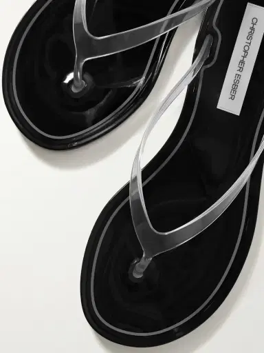 Christopher Esber Jo Pvc Flip Flops | Thumbnail 4 Christopher Esber Jo Pvc Flip Flops | Thumbnail 4