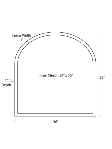 Regina Andrew Knox Leather Mantle Mirror - Black | Thumbnail 4 Regina Andrew Knox Leather Mantle Mirror - Black | Thumbnail 4