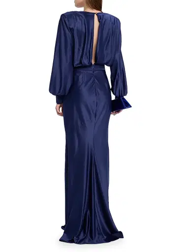 Zhivago Women's Betsey Stretch-Satin Gown | Thumbnail 4