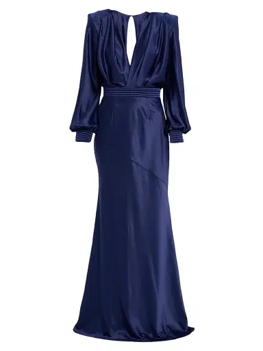 Zhivago Women's Betsey Stretch-Satin Gown | Thumbnail 1