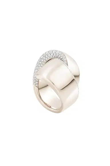 Vhernier Abbraccio Diamond Knot Ring | Thumbnail 1