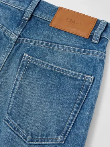 Chloé Frayed High-rise Flared Jeans | Thumbnail 5 Chloé Frayed High-rise Flared Jeans | Thumbnail 5