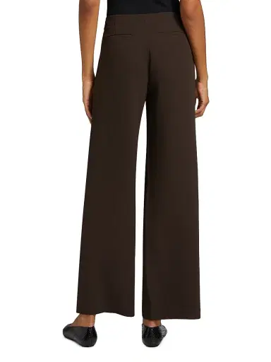 Reformation Women's Vida Low-Rise Wide-Leg Pants - Mole - Size 10 | Thumbnail 5