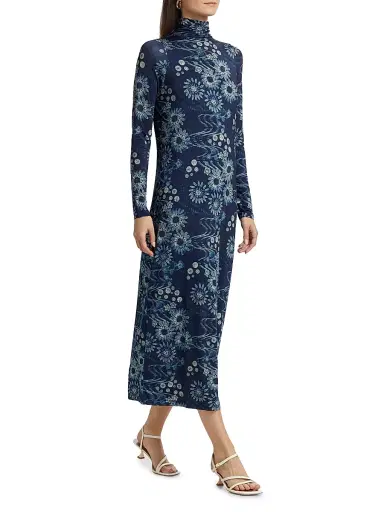 Marie Oliver Women's Paxton Floral Jersey Maxi-Dress - Orion | Thumbnail 4 Marie Oliver Women's Paxton Floral Jersey Maxi-Dress - Orion | Thumbnail 4