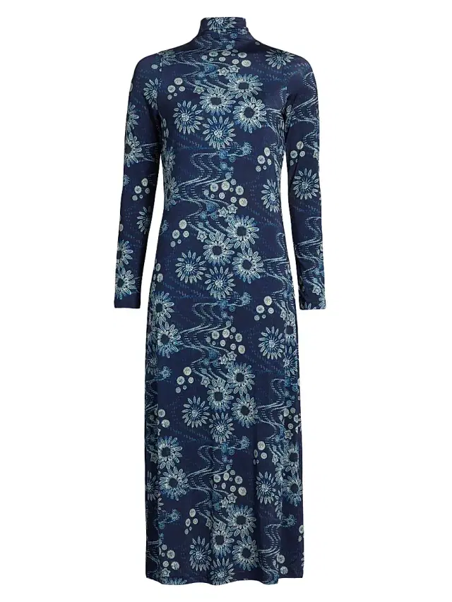 Marie Oliver Women's Paxton Floral Jersey Maxi-Dress - Orion