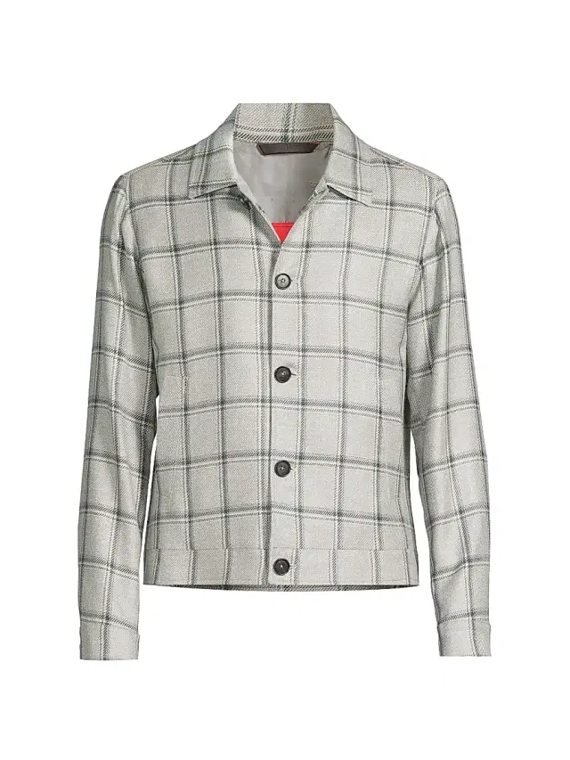 Men's Check Portofino Jacket
