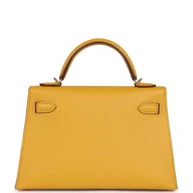 HERMÈS Hermes Kelly Sellier 20 Jaune Ambre Epsom Gold Hardware | Thumbnail 4 HERMÈS Hermes Kelly Sellier 20 Jaune Ambre Epsom Gold Hardware | Thumbnail 4